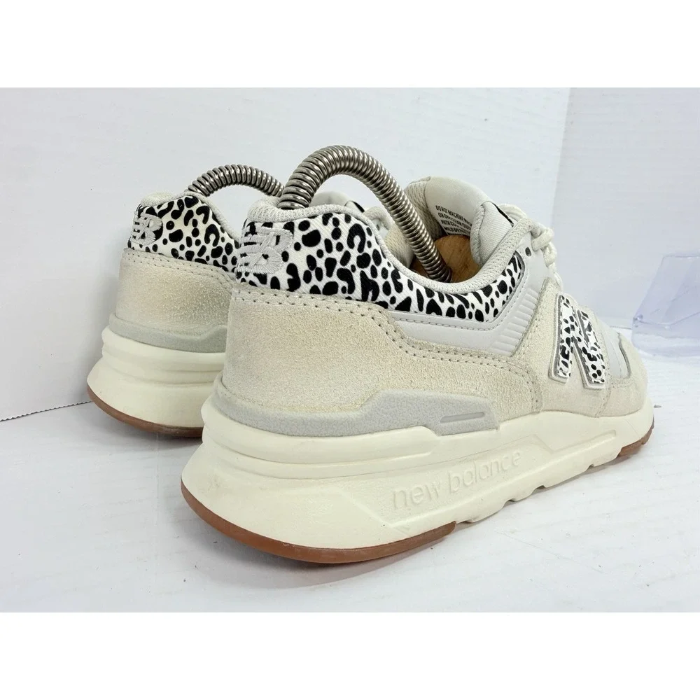 New Balance 997H Snow Leopard Women's 8 Cream Animal Print CW997HWD